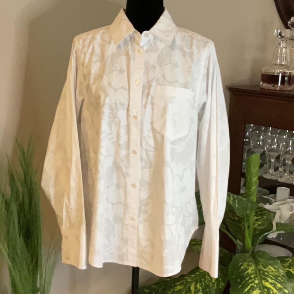 10 Crosby Derek Lam - White Button Down Shirt